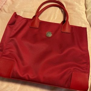 Like new red computer travel bag
